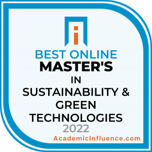 bade for Best Online Master's in Sustainability
