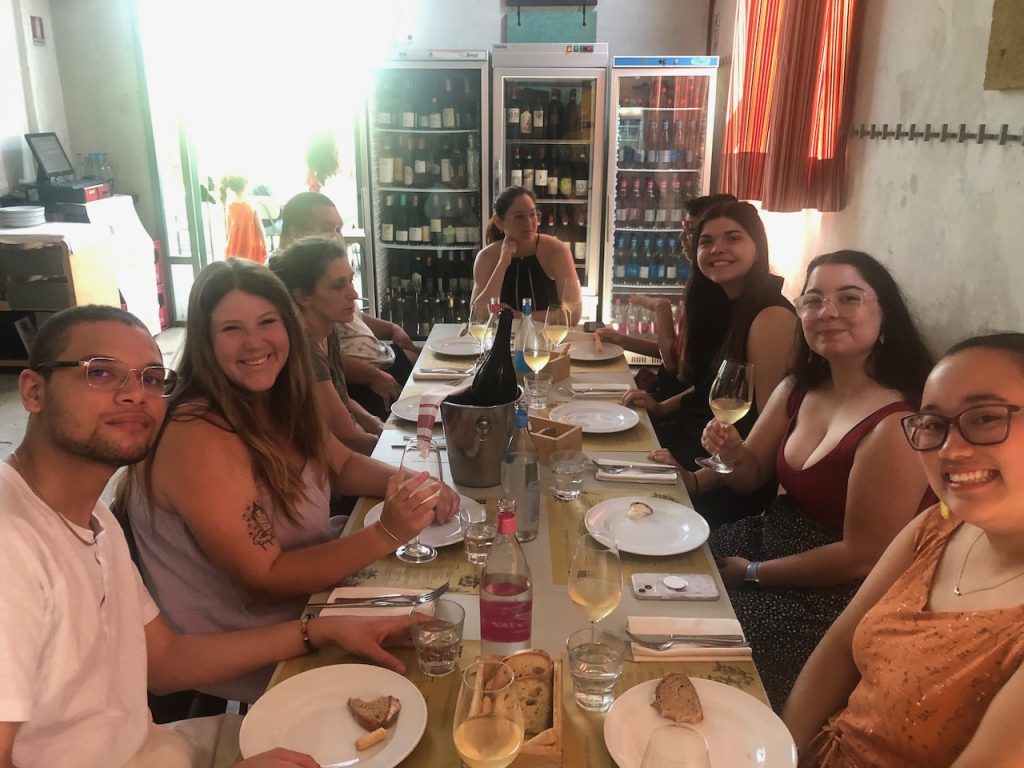 The 2023 Grand Tour group in Milan