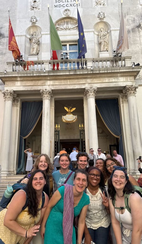 In front of Teatro la Fenice