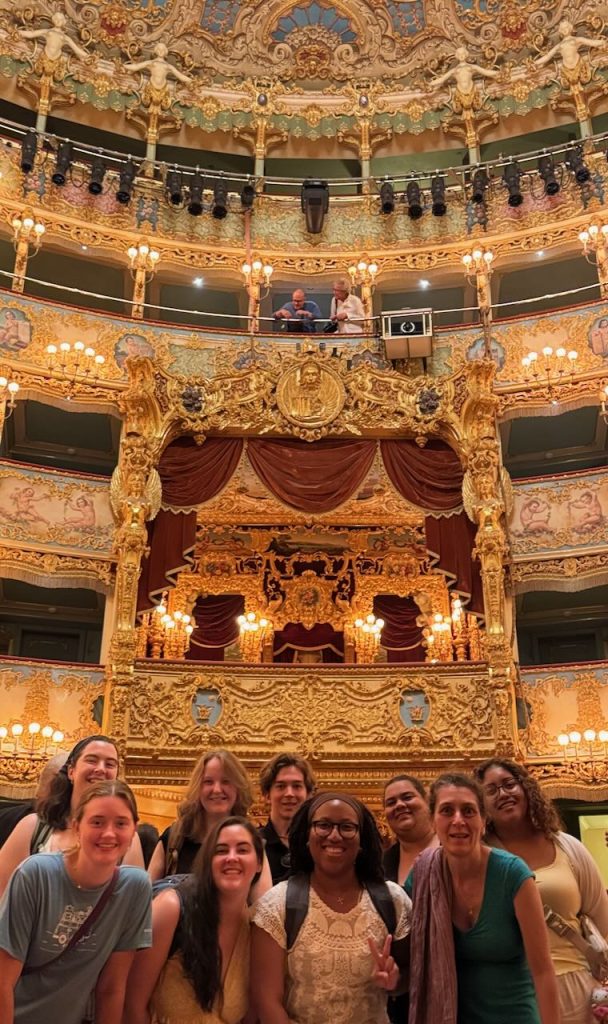 Inside Teatro la Fenice 