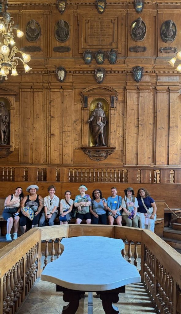 Bologna Archiginasio's Teatro Anatomico